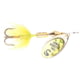 Worden's Sonic Rooster Tail In-Line Spinner, 2 3/8in, 1/8 oz Chartreuse Mylar, 182-CHMY
