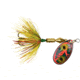 Wordens Sonic Rooster Tail In-Line Spinner, Freshwater, Single Hook, 2 3/8in, 1/8oz Bleeding Frog, 12/Pkg, 182-FRB