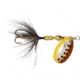 Wordens Sonic Rooster Tail In-Line Spinner, Freshwater, Single Hook, 2 3/8in, 1/8oz Brown Trout 12/Pkg, 182-BRTR
