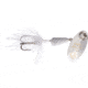 Wordens Vibric Rooster Tail Dressed Spinner, 1/8 oz, White, 454-WH