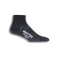 Wrightsock CoolMesh II Quarter Sock - Unisex, Black-Large