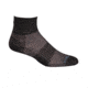Wrightsock Double Layer CoolMesh II Quarter Sock, Black Marl, Small, 8051.5301
