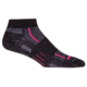 Wrightsock Stride Lo - Women's-White/Grey Stripe-Small