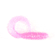 X Zone Swirl Tail Grub 315, Hot Pink Silver MF 24/Pack, 33315