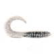 X Zone Swirl Tail Grub 331, Smoke Silver 24/Pack, 33331