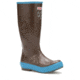 Xtratuf Salmon Sisters Legacy Whale Print - Womens, Chocolate/Blue, 5, 25512-BRN-050
