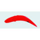 Yakima Bait Flatfish Wiggling Plug, #F-3, Treble Hooks, Floating, Fluorescent Red, 1-1/4in, 951-FLR