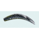 Yakima Bait Flatfish Wiggling Plug, #F-7, Treble Hooks, Floating, Black Silver Flake, 2-1/4in, 955-BS