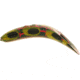 Yakima Bait Flatfish Wiggling Plug, #F-7, Treble Hooks, Floating, Bleeding Frog, 2-1/4in, 955-BFR