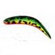 Yakima Bait Flatfish Wiggling Plug, #T-50, Treble Hooks, Floating, Firetiger, 5in, 961-FRT