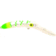 Yakima Bait Mag Lip Trolling Plug 3.0, Grinch Silver Chartreuse/Lime Butt with Bars, 3in, 7/32oz, 9571U-GRIN