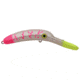 Yakima Bait Mag Lip Trolling Plug 4.5, Pearl/Chartreuse Head Pink Tiger Tail, 4 1/2in, 9601U-PLCPT