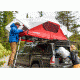 Yakima SkyRise Car Top Tent - 2 Person, 3 Season-Red