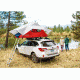 Yakima SkyRise Car Top Tent - 2 Person, 3 Season-Red