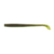 Yamamoto Baits Kut 4in Tail Worm, 20, Green Pumpkin-Red-Fading Watermelon, YAM-7-20-925