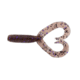 Yamamoto Baits Double Tail Grub 4in, 20pk, Cinnamon/Black/Purple, 15-20-221