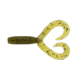 Yamamoto Baits Double Tail Grub 4in, 20pk, Green Pumpkin with Black, 15-20-297