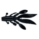 Yamamoto Baits Flappin Hog Creature Bait, 3.75in, 7pk, Black with Large Blue, FH-07-021