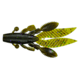 Yamamoto Baits Flappin Hog Creature Bait, 3.75in, 7pk, Green Pumpkin with Large Green &amp; Large Purple, FH-07-301