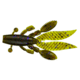 Yamamoto Baits Flappin Hog Creature Bait, 3.75in, 7pk, Green Pumpkin with Purple &amp; Small Copper, FH-07-330