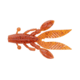 Yamamoto Baits Flappinft Hog Creature Bait, 7, 3.75in, Fire Craw, YAM-FH-07-9003