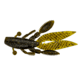 Yamamoto Baits Flappinft Hog Creature Bait, 7, 3.75in, Green Pumpkin Magic, YAM-FH-07-355
