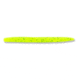 Yamamoto Baits Senko 5in Worm, 10 Pack, Chartreuse/Large Black Flake, YAM-9-10-156