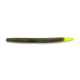 Yamamoto Baits Senko 5in Worm, 10 Pack, Green Pumpkin/Chartreuse Tail, YAM-9-10-547