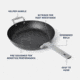 Yeti Carbon Skillet 12, Steel, 21180000014