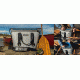 Yeti Hopper 30 Portable Cooler 2-Fog Gray/Tahoe Blue (second generation zipper placement)