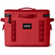 Yeti Hopper Flip 18 Soft Cooler, Rescue Red, 18 L, 18060131619