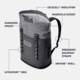 Yeti Hopper M12 Backpack, Charcoal, 12 Quart, 18060131264