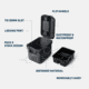 Yeti LoadOut GoBox 15 Gear Case, Firefly Yellow, 15 L, 26010000382