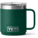 Yeti Rambler 10 oz Stackable Mug w/Durasip Ceramic Lining, Black Forest Green, 21071507356