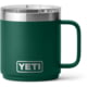 Yeti Rambler 10 oz Stackable Mug w/Durasip Ceramic Lining, Black Forest Green, 21071507356