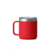 Yeti Rambler 10 oz Stackable Mug w/Durasip Ceramic Lining, Rescue Red, 21071507350