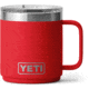 Yeti Rambler 10 oz Stackable Mug w/Durasip Ceramic Lining, Rescue Red, 21071507350
