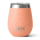Yeti Rambler 10 oz Wine Tumbler w/MagSlider Lid, Lowcountry Peach, 21071505448