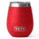 Yeti Rambler 10 oz Wine Tumbler with MagSlider Lid, Rescue Red, 21071503803