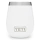 Yeti Rambler 10 oz Wine Tumbler w/MagSlider Lid, White, 21071503801