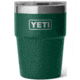 Yeti Rambler 16 oz Stackable Cup w/Magslider Lid, Black Forest Green, 21071504920
