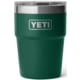 Yeti Rambler 16 oz Stackable Cup w/Magslider Lid, Black Forest Green, 21071504920