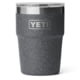 Yeti Rambler 16 oz Stackable Cup w/Magslider Lid, Black Stone, 21071507502