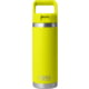 Yeti Rambler 18 oz Water Bottle w/Straw Cap, Firefly Yellow, 21071504709