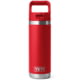 Yeti Rambler 18 oz Water Bottle w/Straw Cap, Rescue Red, 21071503995