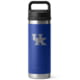 Yeti Rambler 18 oz Water Bottle w/Chug Cap, Blue/NCAA Kentucky, 28100006757