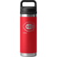 Yeti Rambler 18 oz Water Bottle w/Chug Cap, Red/MLB Reds, 28100006841