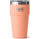 Yeti Rambler 20 oz Stackable Cup w/Magslider Lid, Lowcountry Peach, 21071505464