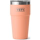 Yeti Rambler 20 oz Stackable Cup w/Magslider Lid, Lowcountry Peach, 21071505464