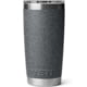 Yeti Rambler 20 oz Tumbler w/Magslider Lid, Black Stone, 21071507593